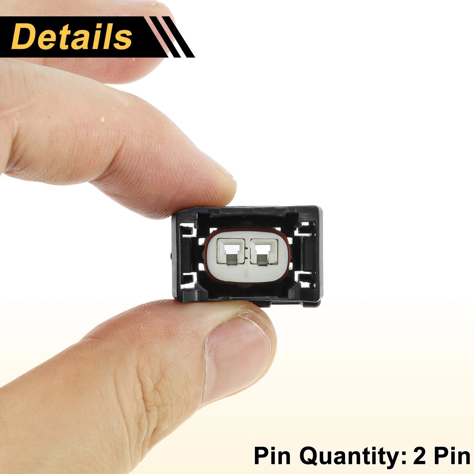 2 Pin Diesel Fuel Injector Connector Plug for Toyota 