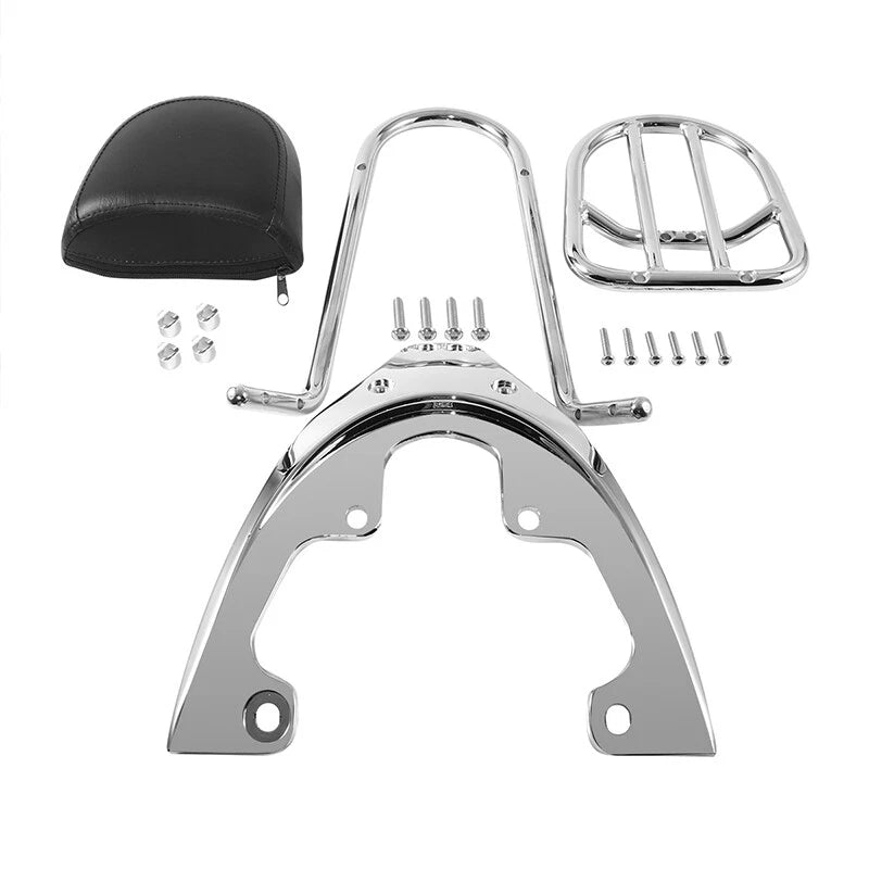 Sissy Bar Backrest Luggage Rack Baseplate for Harley V Rod VRSCAW (2007–2011)