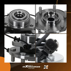 2X Front Wheel Hub & Bearing for Infiniti QX56 QX80 Armada (2011–2022)