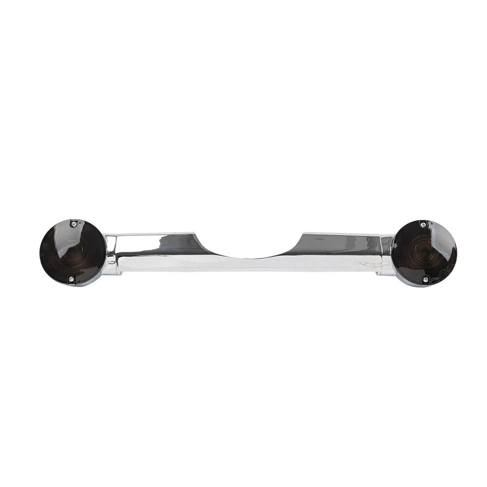 Chrome Rear Turn Signal Bar Housing Lens for Harley Road King (1994–2023)