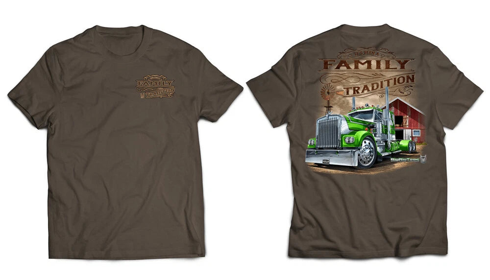 Graphic Trucker T-Shirt & Hoodie for Big Rig Trucks BRT