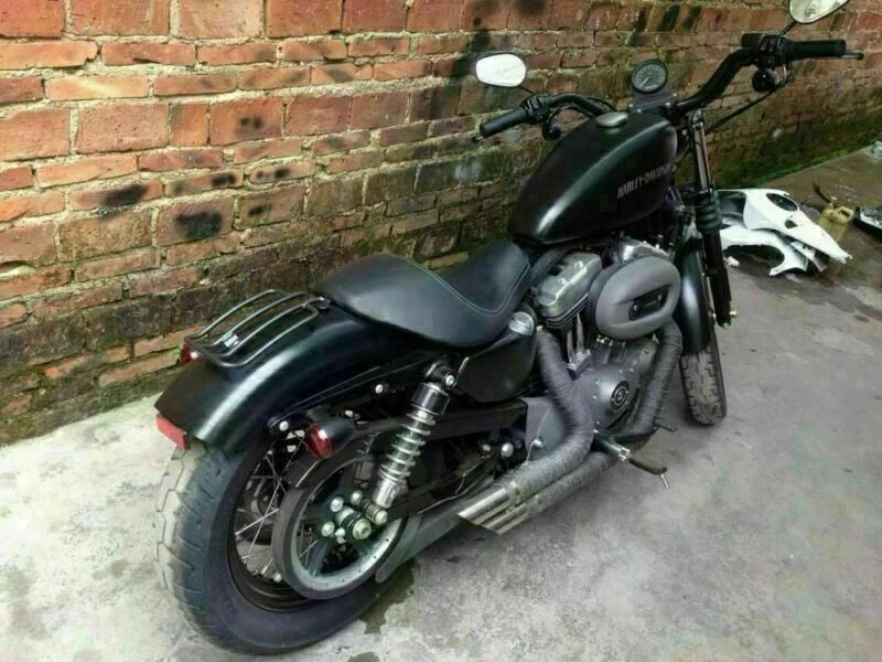 Solo Seat Luggage Rack for Harley Sportster XL883 1200 (2004–2015) Black