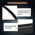 Roof Wing Spoiler Visor for Honda Accord 2013–2017 (9TH Gen) Black