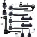 Set of 12 Front Ball Joints Tie Rod Idler Arms for Chevy Astro GMC Safari (1990–2005)