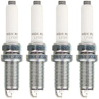 Set of 4 Ruthenium HX Spark Plugs NGK 95125 for Audi Porsche VW L4 (0.032 Gap)