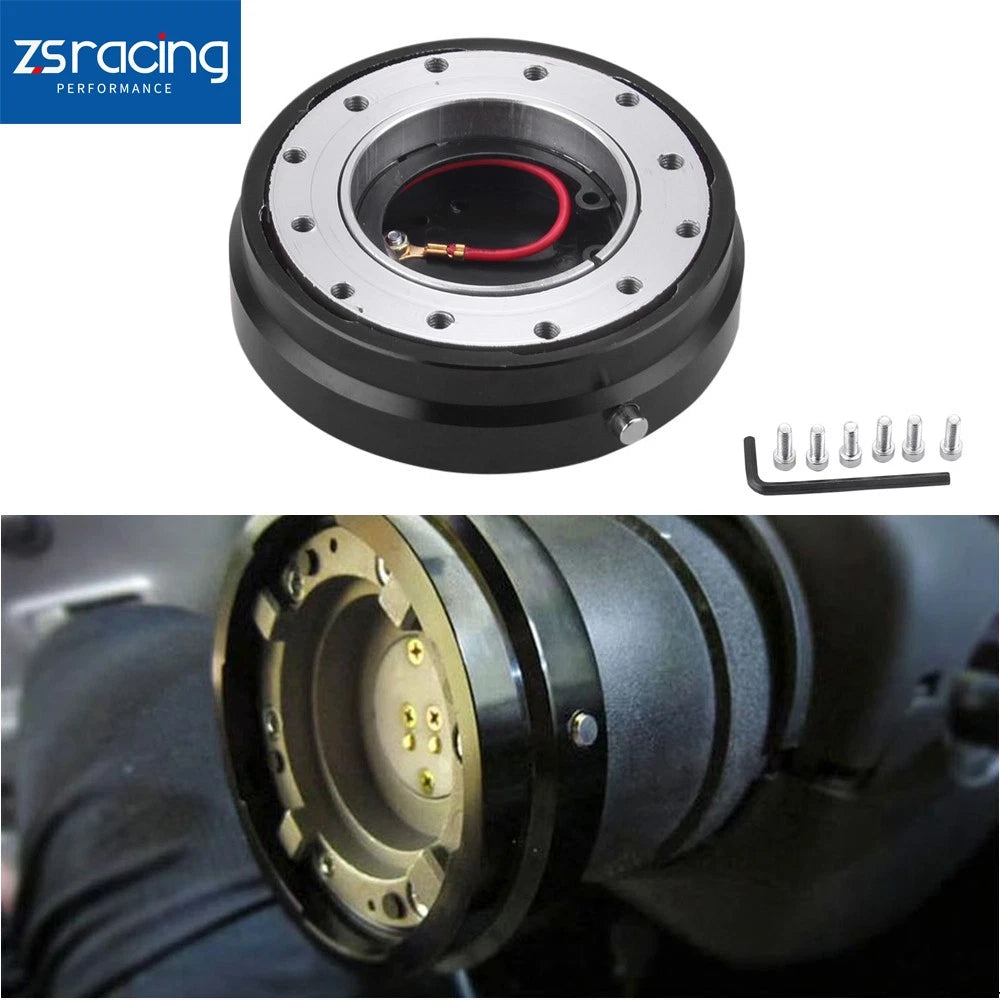 6 Hole Steering Wheel Quick Release Hub for Racing Vehicles