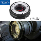 6 Hole Steering Wheel Quick Release Hub for Racing Vehicles