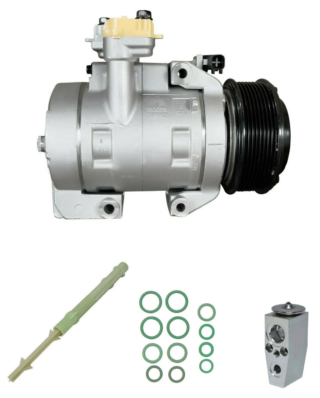 AC Compressor Kit Replacement for Ford F-350 Super Duty 6.7L (2019–2022)