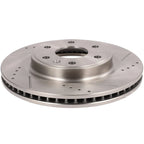 Front Drilled Slotted Rotors Brake Pads for Chevrolet Traverse GMC Acadia (2009–2023)