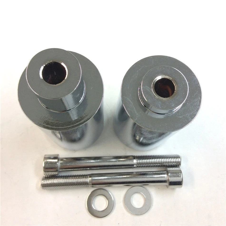 Aluminum No Cut Frame Slider Crash Protector for Suzuki GSXR 1000 (2003–2004)