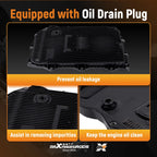 Transmission Oil Pan, Filter, Gasket & Bolt Kit for BMW X1 X3 X5 X6 Z4 (2011–2023)