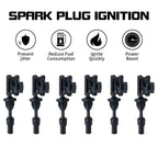 6X Ignition Coil for Infiniti J30 (1993–1997) Nissan 300ZX (1990–1996) UF132