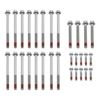 Cylinder Head Stud Bolt Kit for Chevrolet SSR GMC V8 4.8L 5.3L 6.0L (2003–2006) 12498545