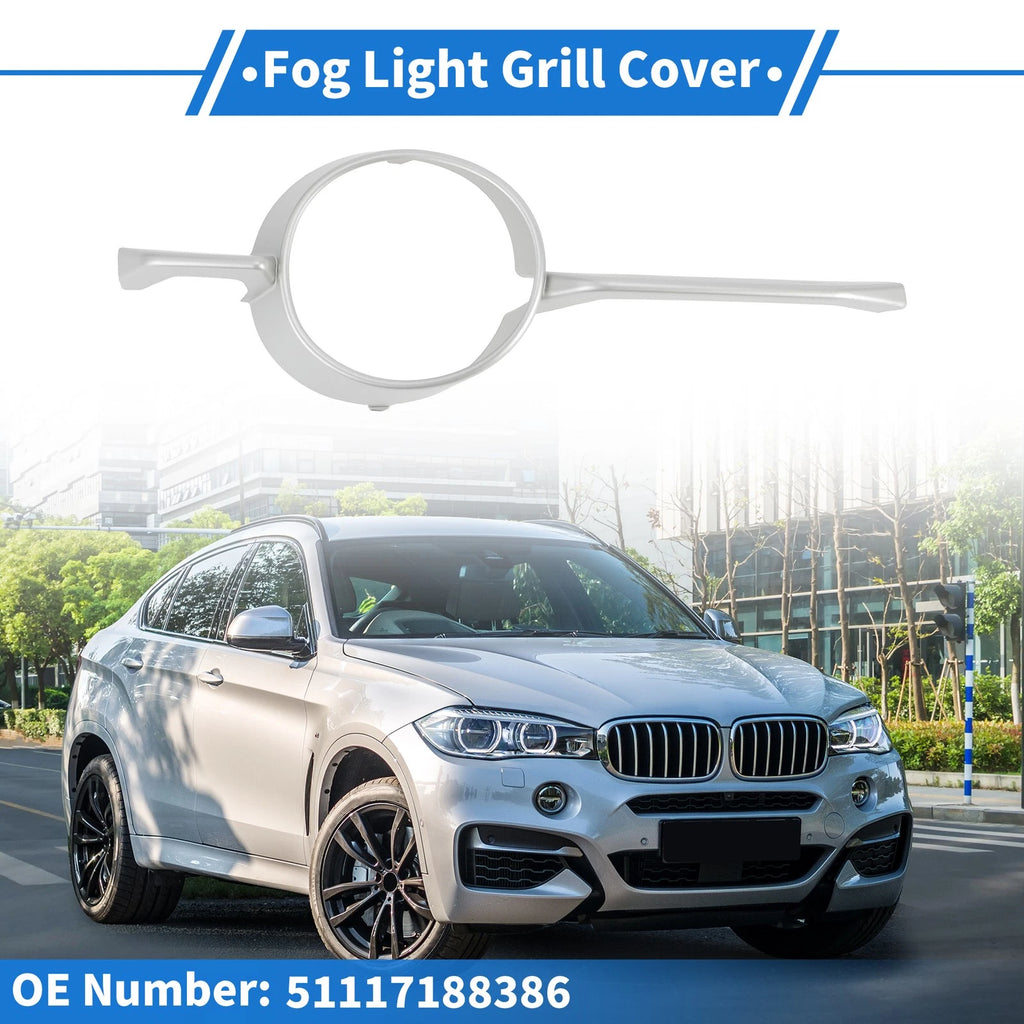 1 Pc Fog Light Grill for BMW X6 (2008–2014) No. 51117188386