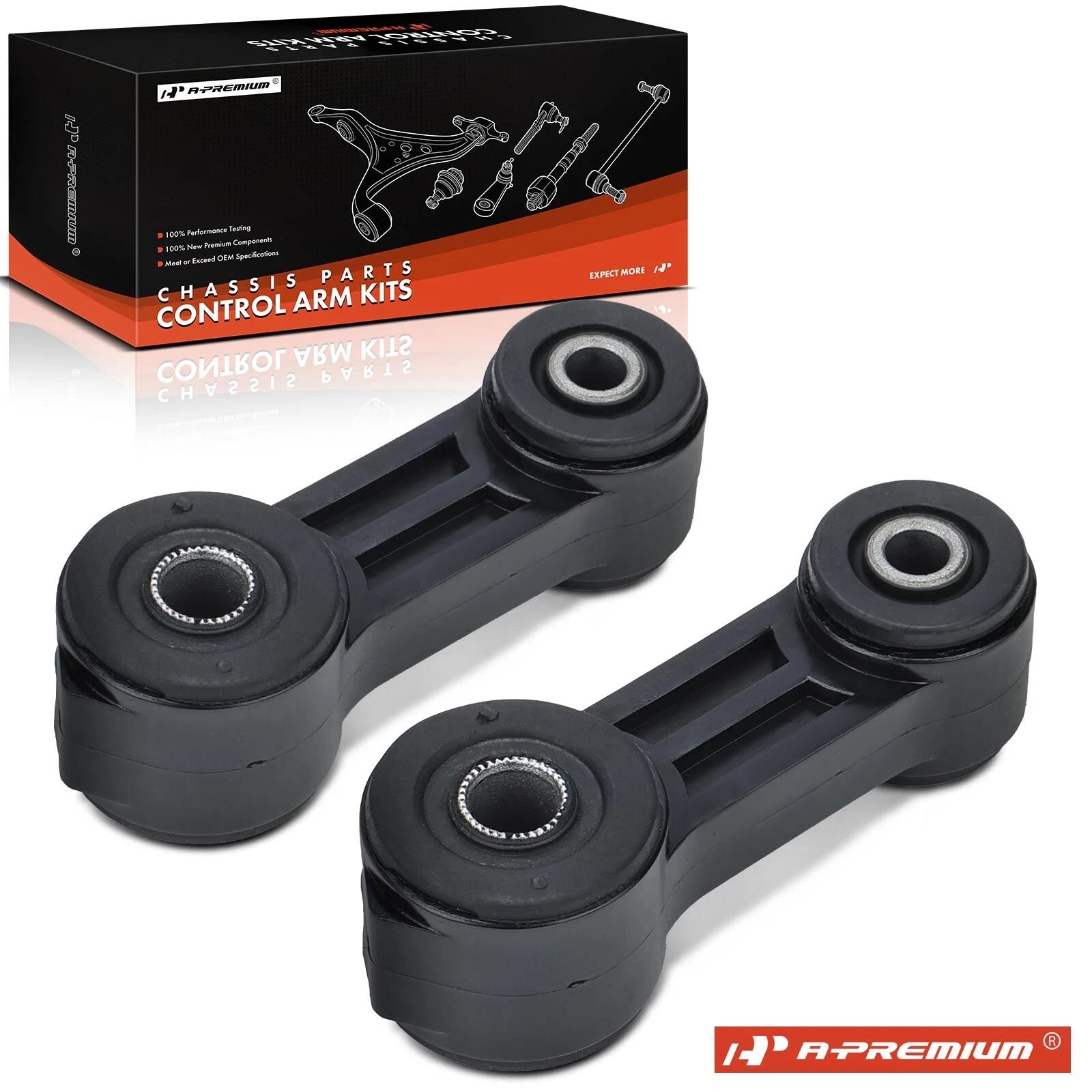 2X Front Sway Bar Link Kit for Subaru Forester, Impreza, Outback 