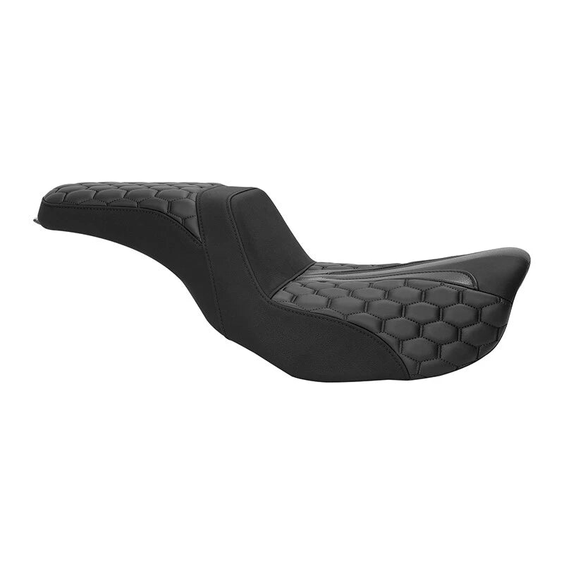 Driver Passenger Seat for Harley Dyna Street Bob Wide Glide (2006–2017)