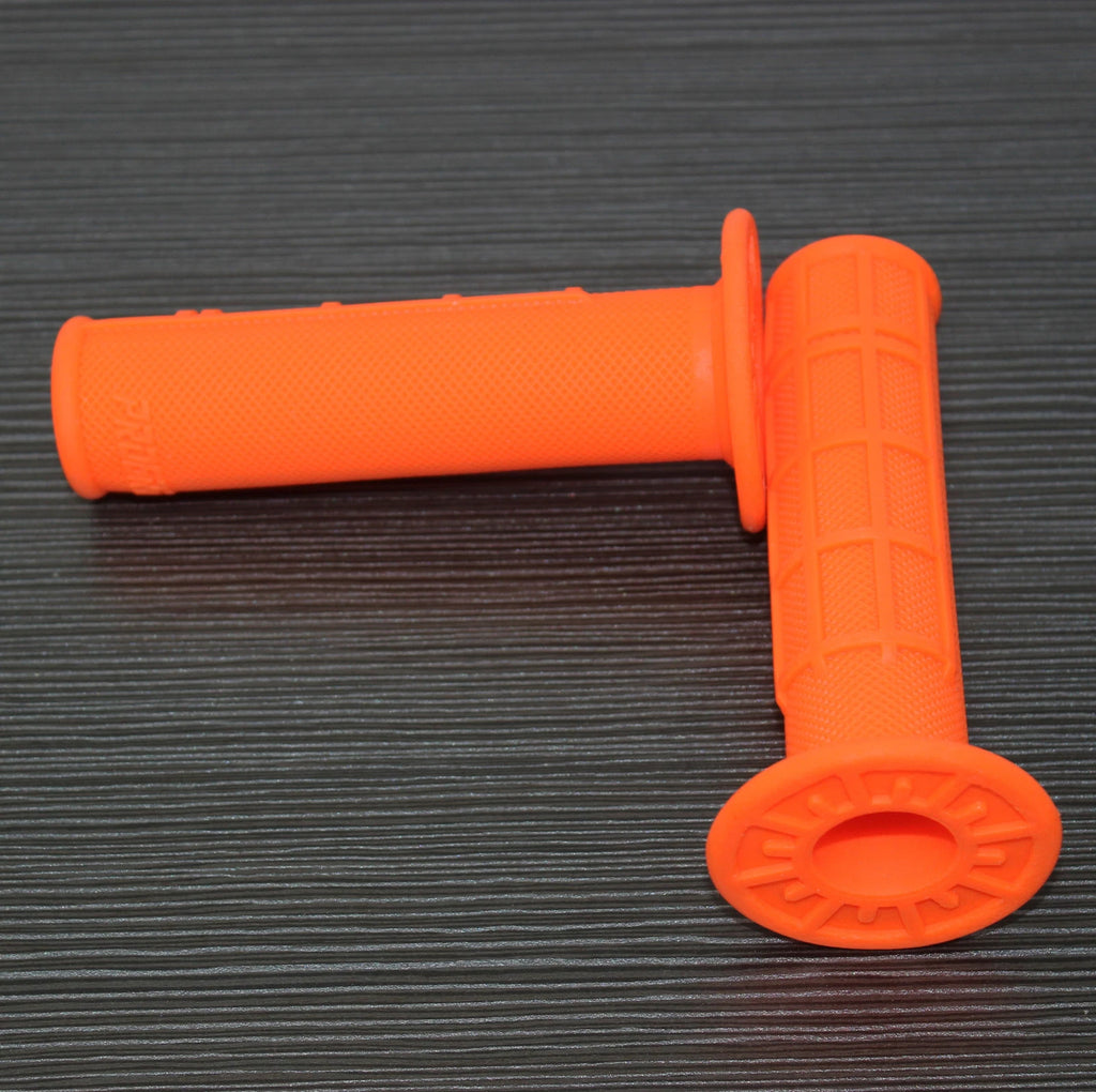 Pair of 22mm Orange Grips for Yamaha Polaris Kawasaki ATV