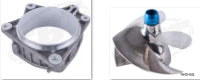 Impeller and Jet Pump Housing for Yamaha VX110 (155mm Wear Ring)