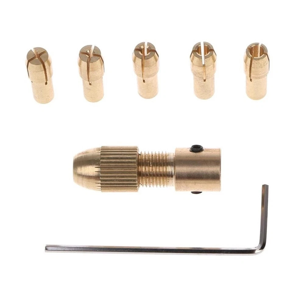 ABS Board Aluminum Sheet Drill Chuck Fixture Clamp for Electric Motor Shaft