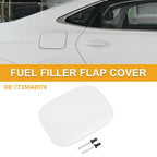 Fuel Tank Door Cap for Toyota RAV4 (2006–2012) No. 77350-42070 White Metal