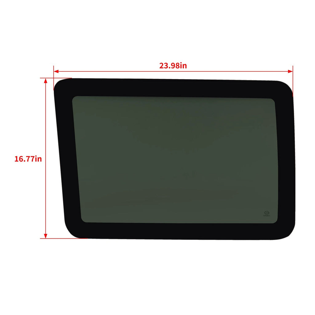 Quarter Window Glass Set for Jeep Wrangler (2007–2010)