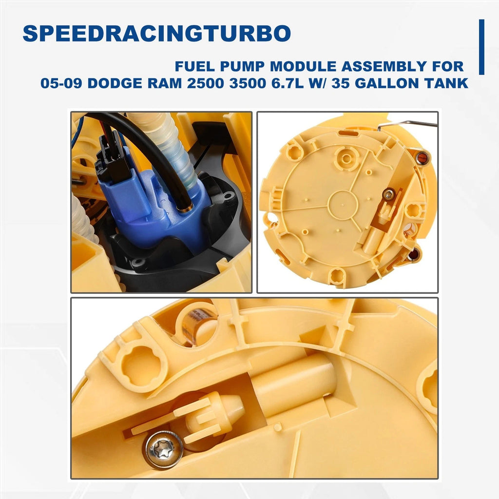 Fuel Pump Module Assembly for Dodge Ram 2500 3500 (2005–2009) 35 Gallon Tank