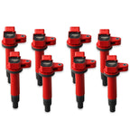 Set of 6 Ignition Coils for Toyota 4Runner, Tundra, Lexus SC430