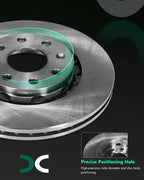Front Brake Pads and Rotors for Chevrolet Aveo5 2006–2011, Optra 2004–2006