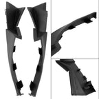 Wiper Cowl Cover for - Plug-and-play, Black, Plastic