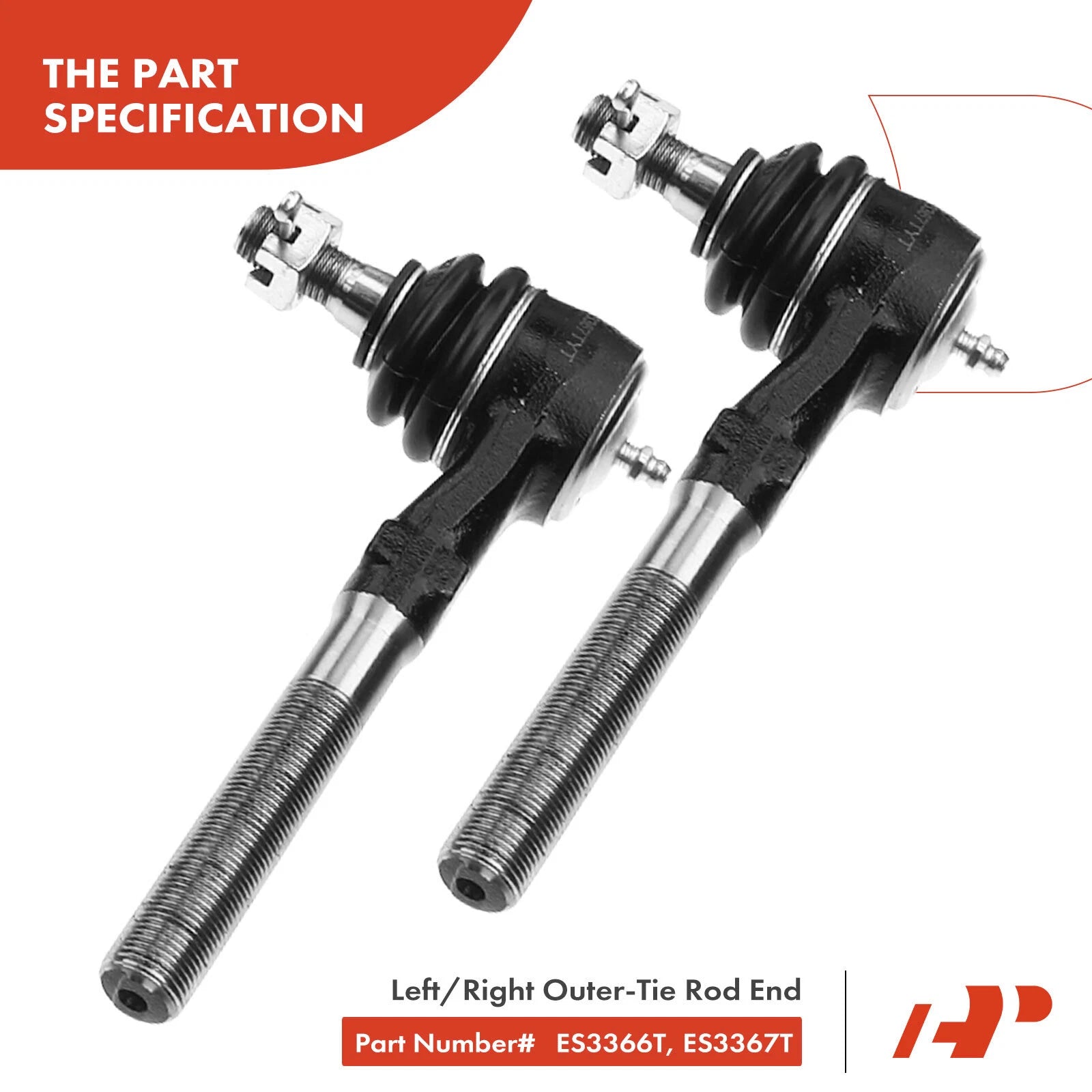 Set of 14 Front Ball Joints, Sway Bar Links & Tie Rod Ends for Ford F-150 F-250