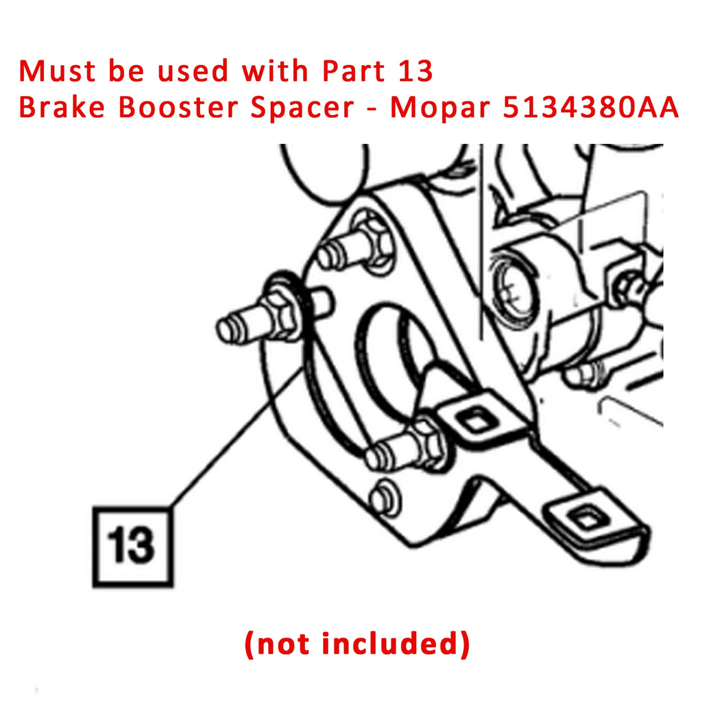 Hydraulic Power Brake Booster for Ram 1500 2500 3500 (1998-2002)
