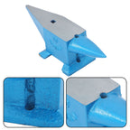 Double Horn Anvil for Blacksmithing Tools (44Lb Steel)