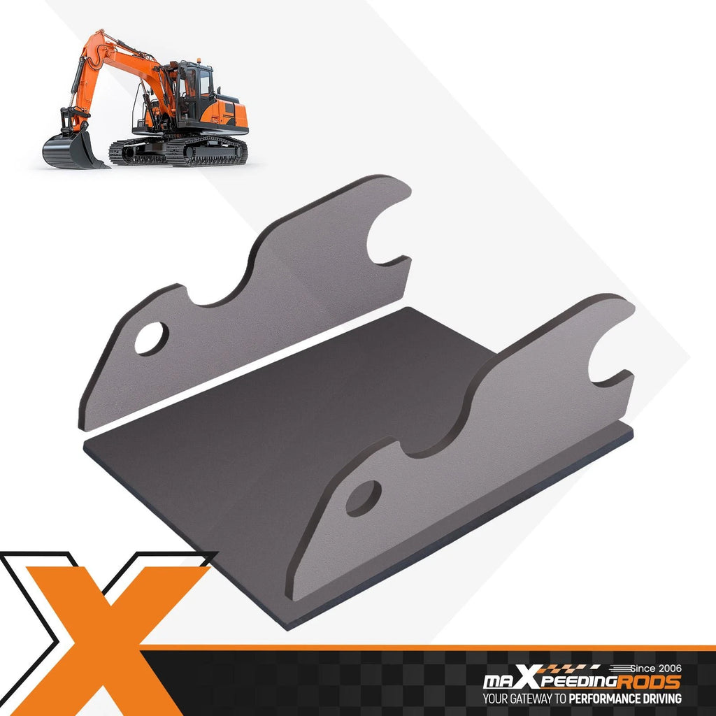 Steel Quick Attach Mounting Plates for Kubota U-55 KX057 KX191 (2010–2023)