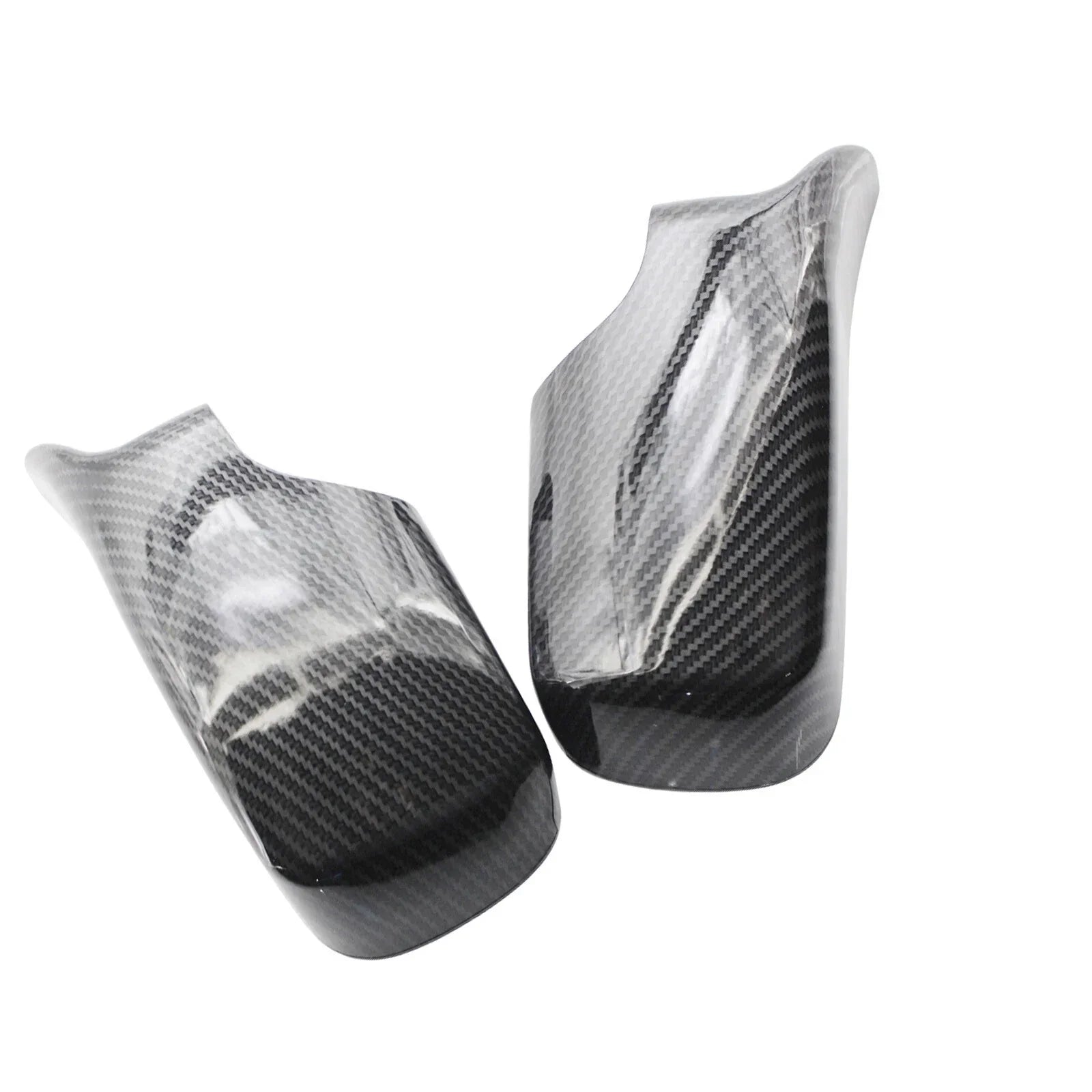 2 x M Style Wing Car Side Mirror Cover Caps for BMW E46 Sedan (1998–2005)
