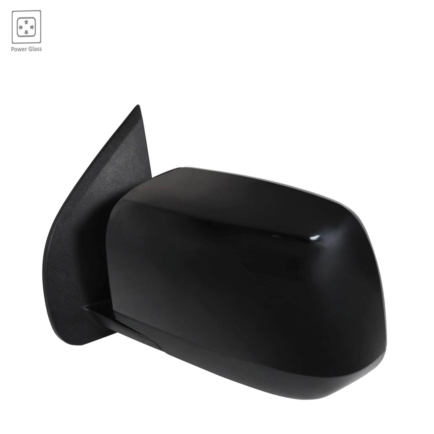 Replacement Ready to Paint Driver Side Power Door Mirror w Spotter for Ford (2009–2014)