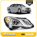 Passenger Right Headlight with Bulbs for Mercedes Benz E350 E400 E550 (2010–2013)