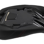 Driver Passenger Front Rear Seat for Harley Touring (2009–Present) Black Red