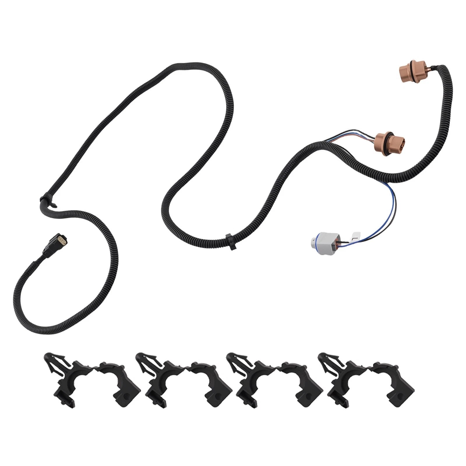 Left Rear Tail Light Wire Harness for Chevrolet Silverado 1500 2500HD 3500HD (2016–2019)