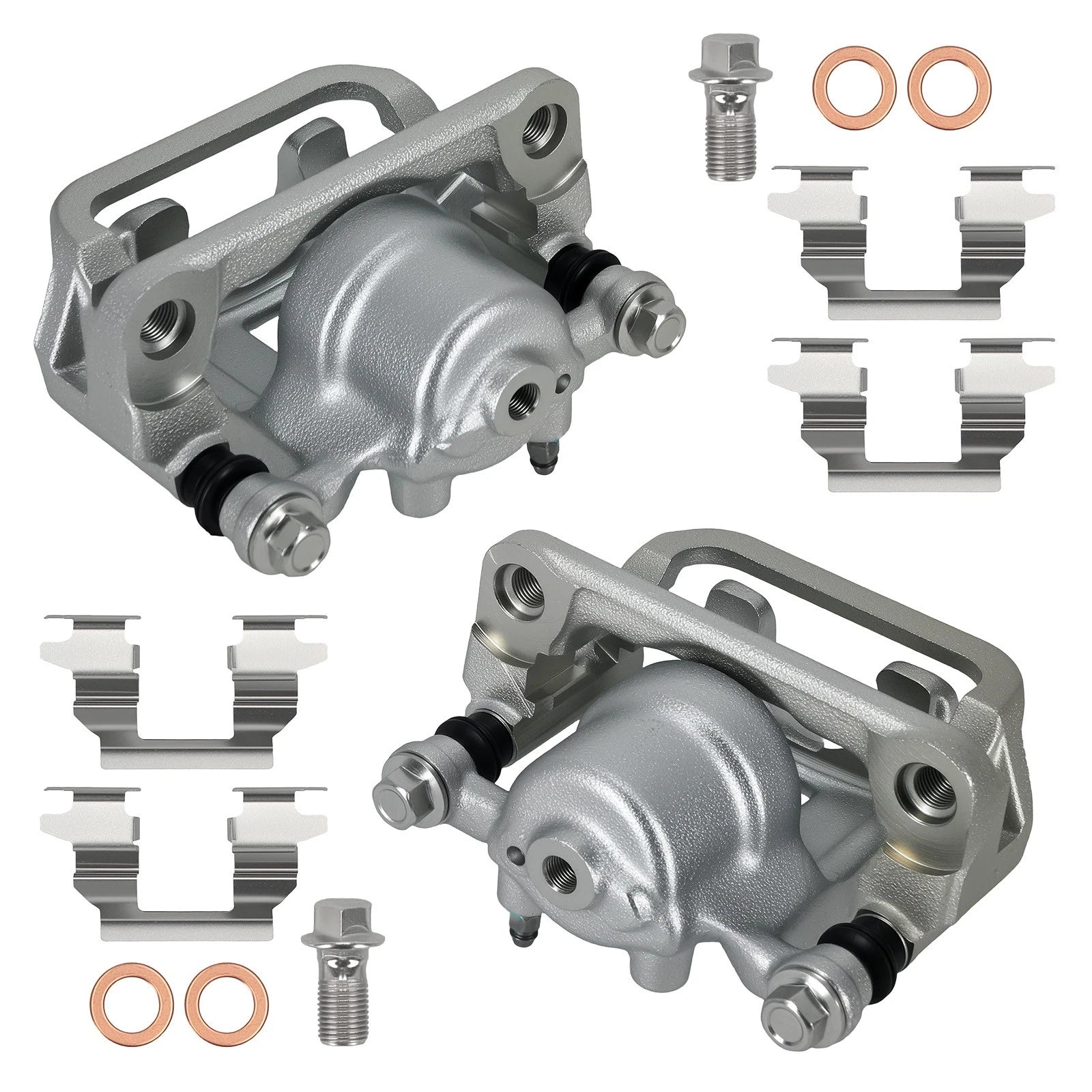 Rear Brake Calipers with Bracket for Nissan/INFINITI (2003–2009) 19B2792 19-B2793