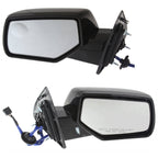 Set of 2 Heated Mirrors for Chevy GMC (Driver & Passenger Side)