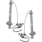 Set of 2 Power Window Regulators for Acura MDX (2003–2006) with Motor