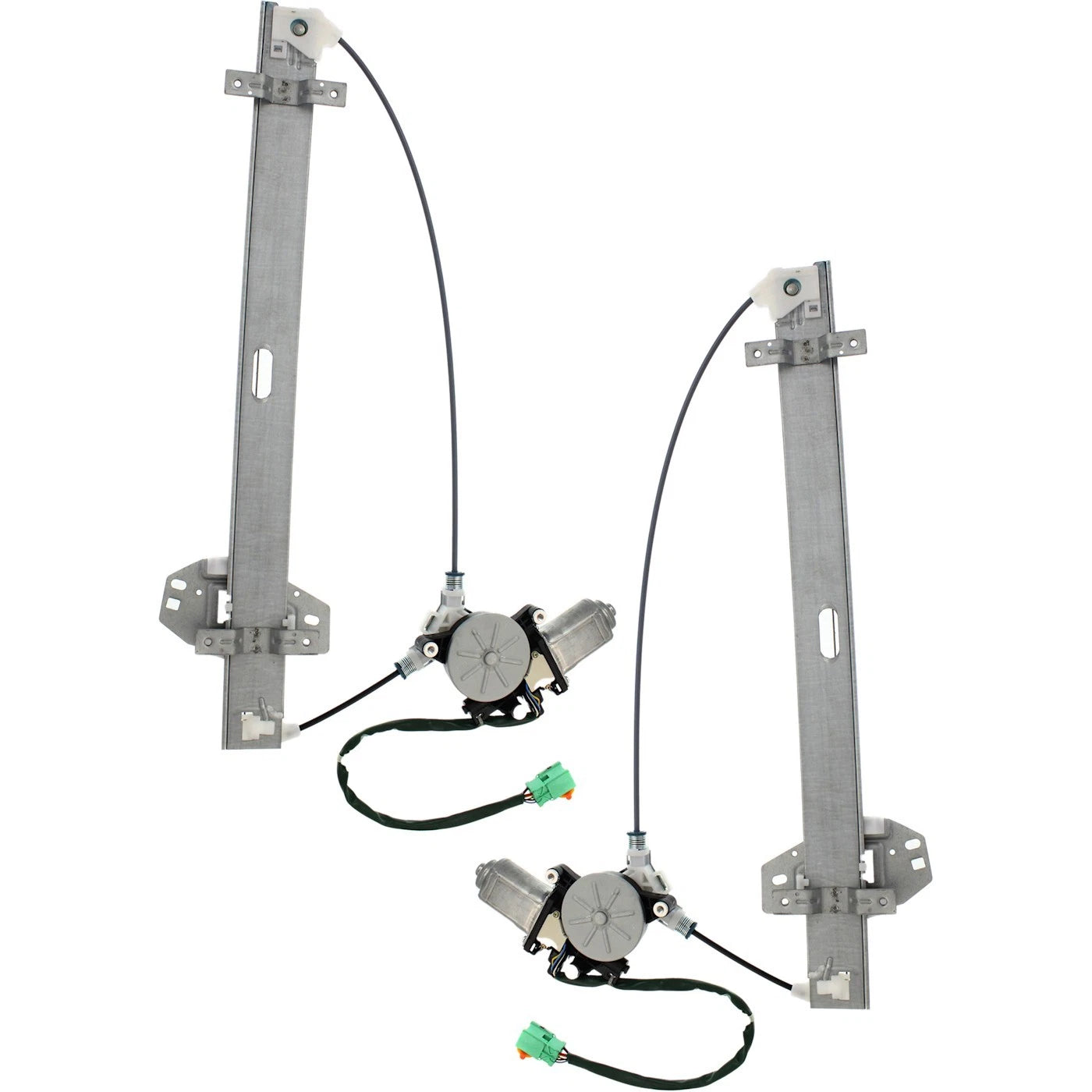 Set of 2 Power Window Regulators for Acura MDX (2003–2006) with Motor