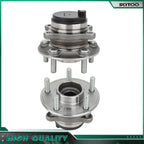 2X Rear Wheel Hub Bearing Assembly for Ford Fusion (2014–2020) Lincoln MKZ (2014–2016) FWD