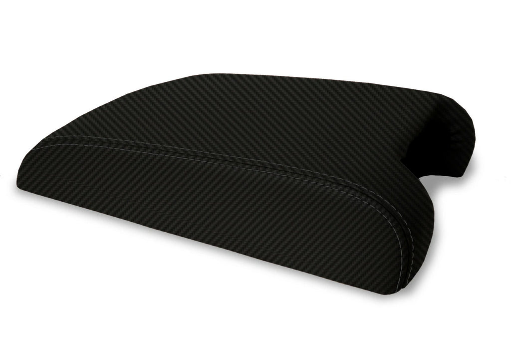 Console Lid Armrest Cover for Ford Explorer Limited (2011–2019) Carbon Fiber