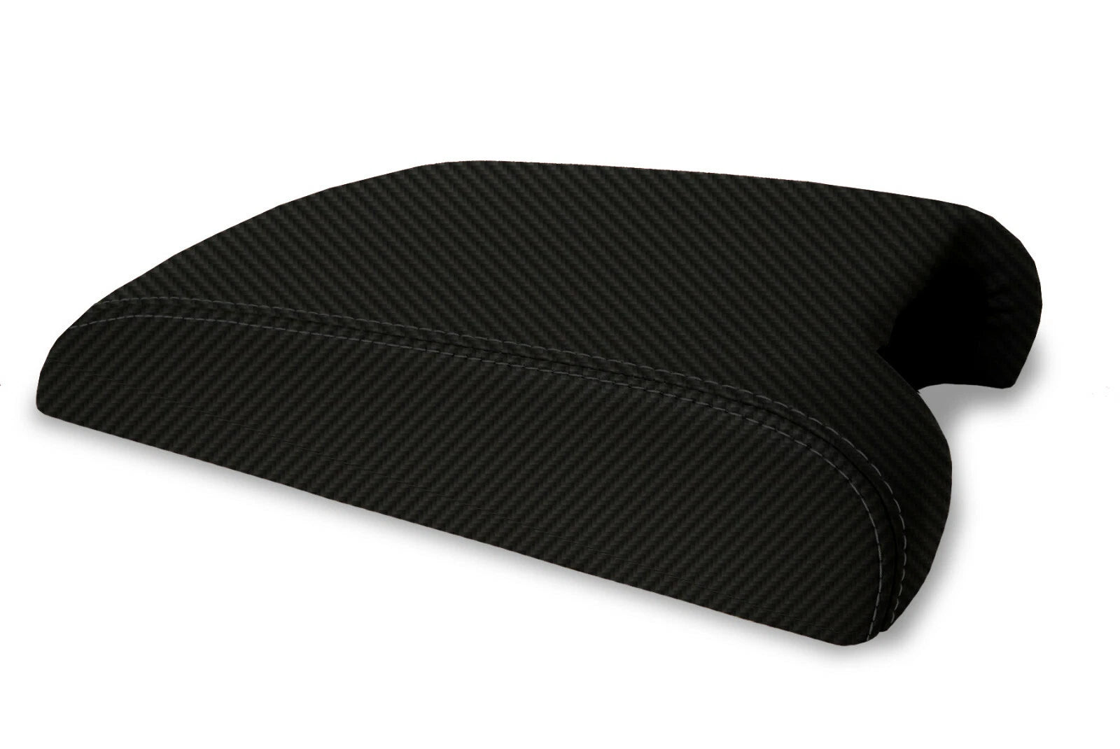 Console Lid Armrest Cover for Ford Explorer Limited (2011–2019) Carbon Fiber