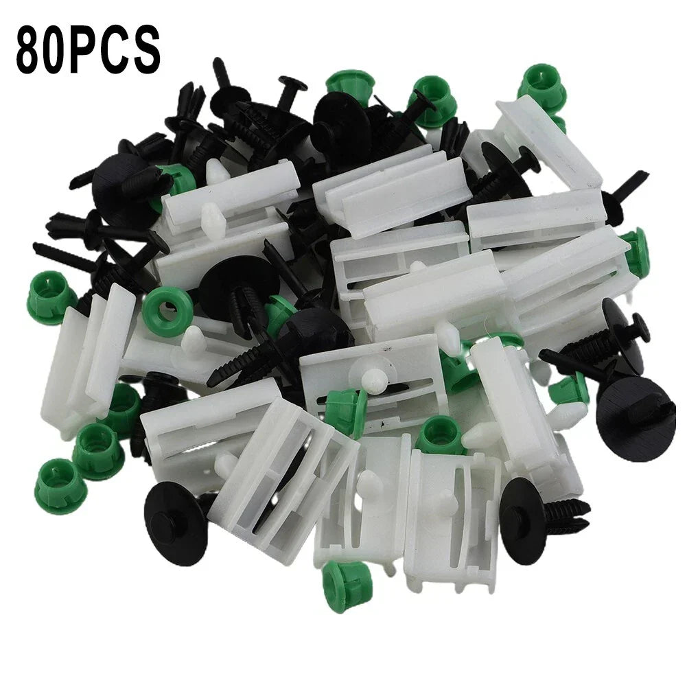 80x Clip Side Sill Skirt Clips Grommets Fastener for E36 (1990���1999)