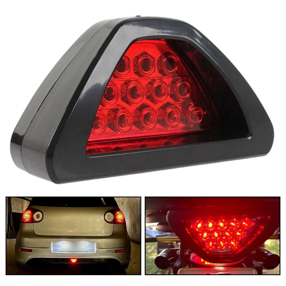 Tail Light Assembly for Pickups Trucks SUVs (Black Shell Red LED)