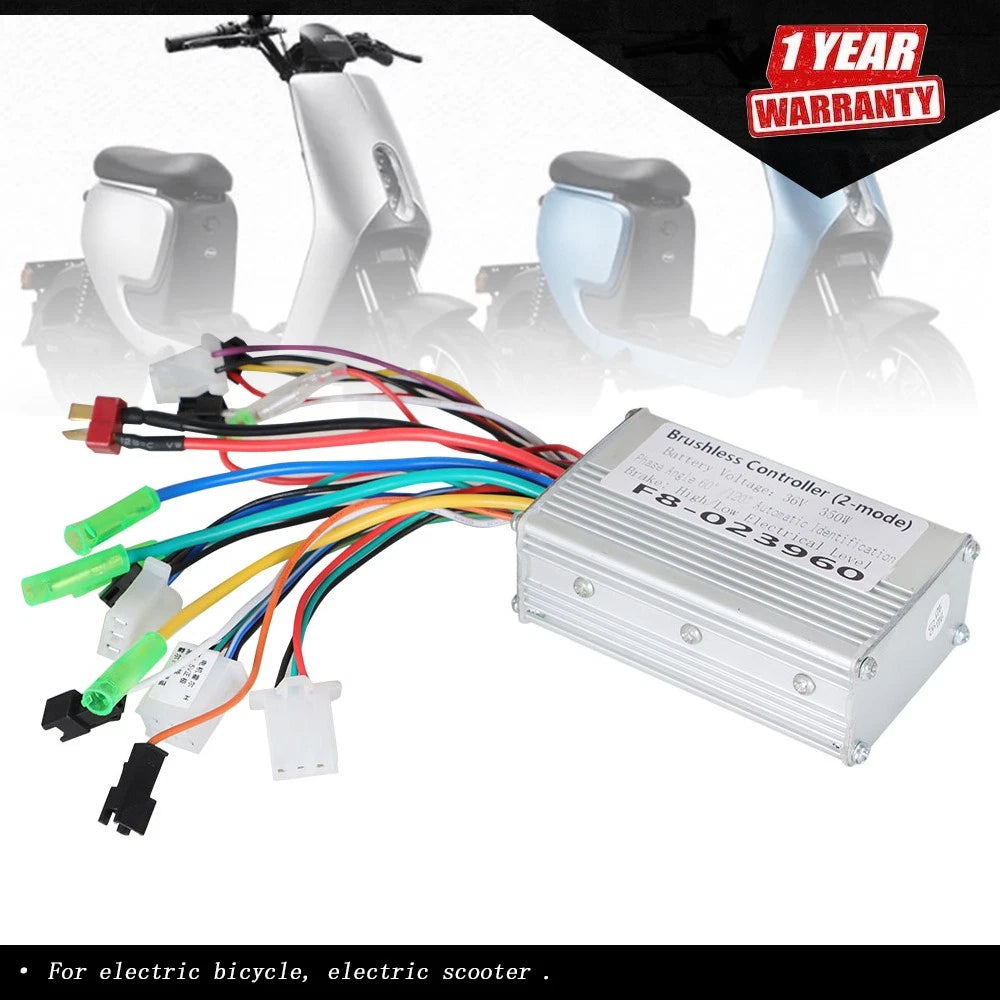 Brushless Motor Speed Controller for Electric Bicycle (36V 350W)