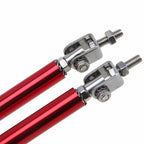 JDM Red Adjust Front Bumper Lip Splitter Strut Rod Tie Support Bars for Lexus (YYYY-YYYY)