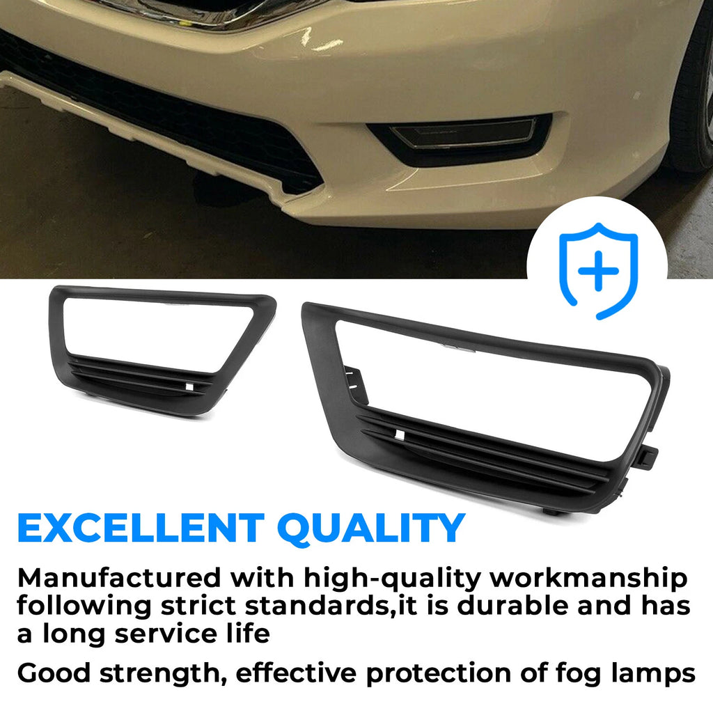 Fog Light Cover Trim Bezel for Honda Accord Sedan (2013–2015)